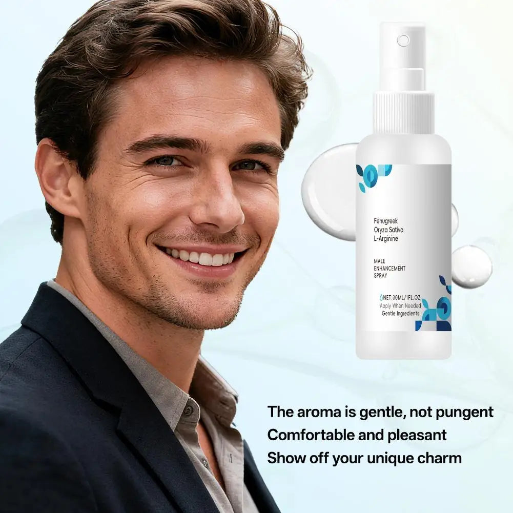Herbal Men's Enhancement Spray 30ml – Fast-Absorbing Care Men's Care Spray Zpaxo