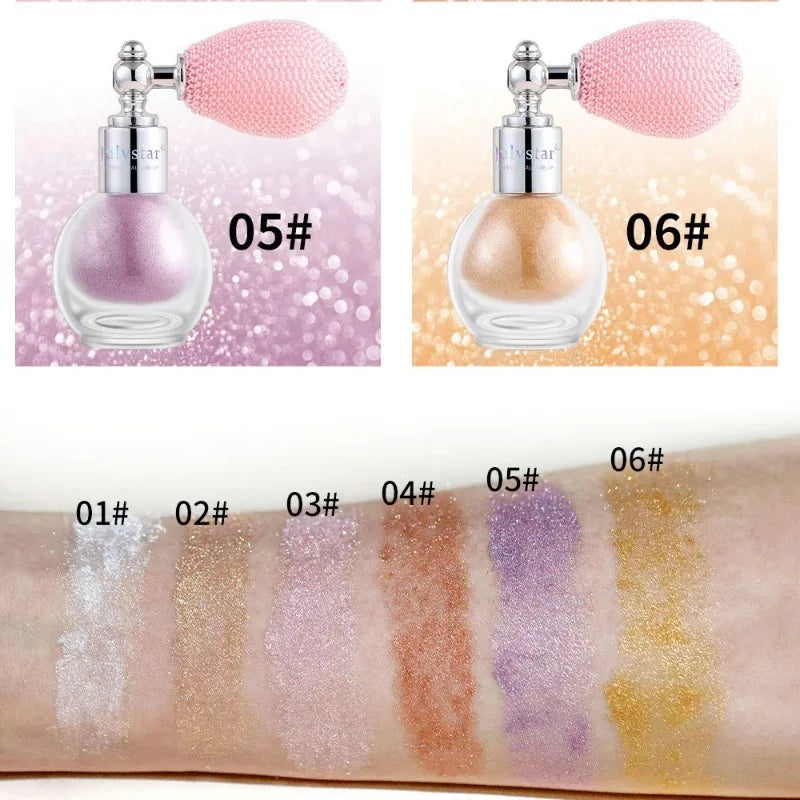 Gloss Body Diamond Shimmering Glitter Spray Liquid Highlight Powder