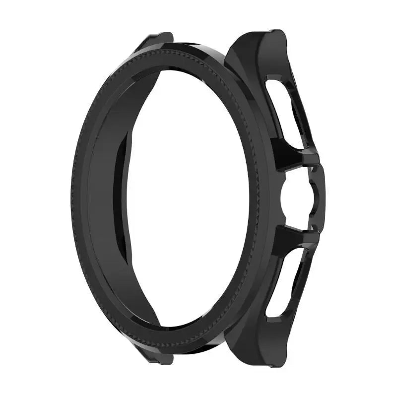 652F Half-coverage Watch Frame Bumper Shell 2 Cover Dustproof Housing Zpaxo Black CN