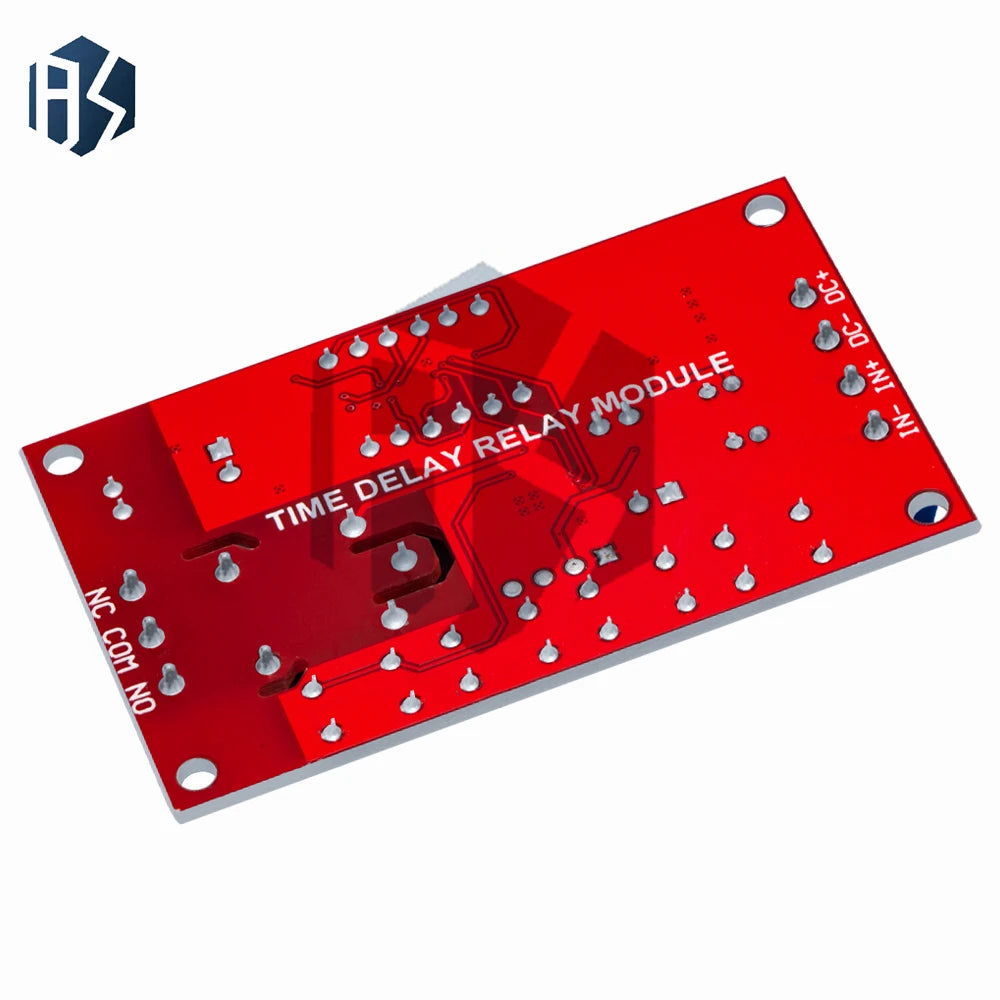 DC 3.7V 4.2V Programmable Time Delay Relay Module LED Display Timer Switch 3A Driver 10A Load for DIY Electronic Projects Zpaxo
