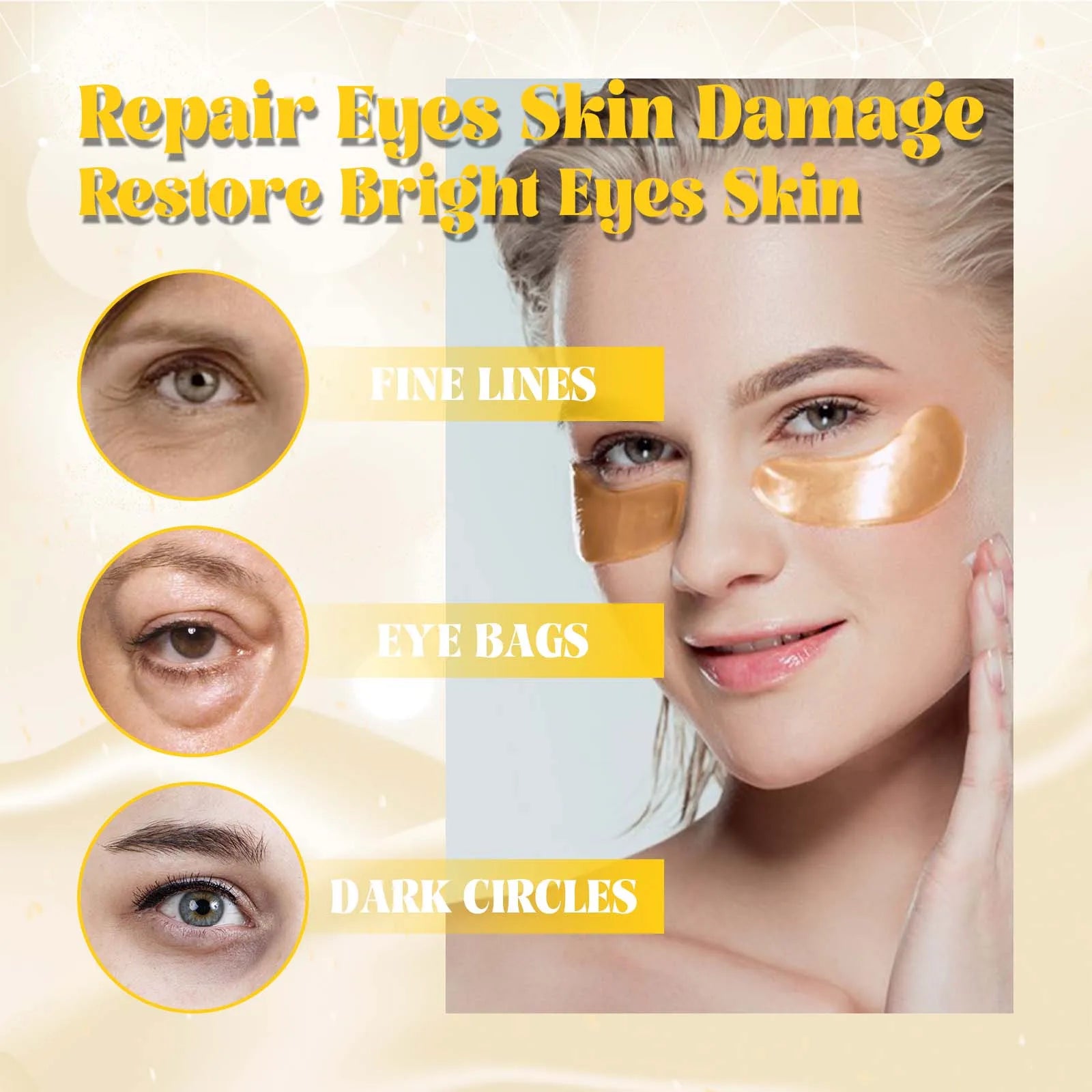Hoygi Retinol Under Eye Patches – Dark Circles & Firming Under Eye Patches Zpaxo