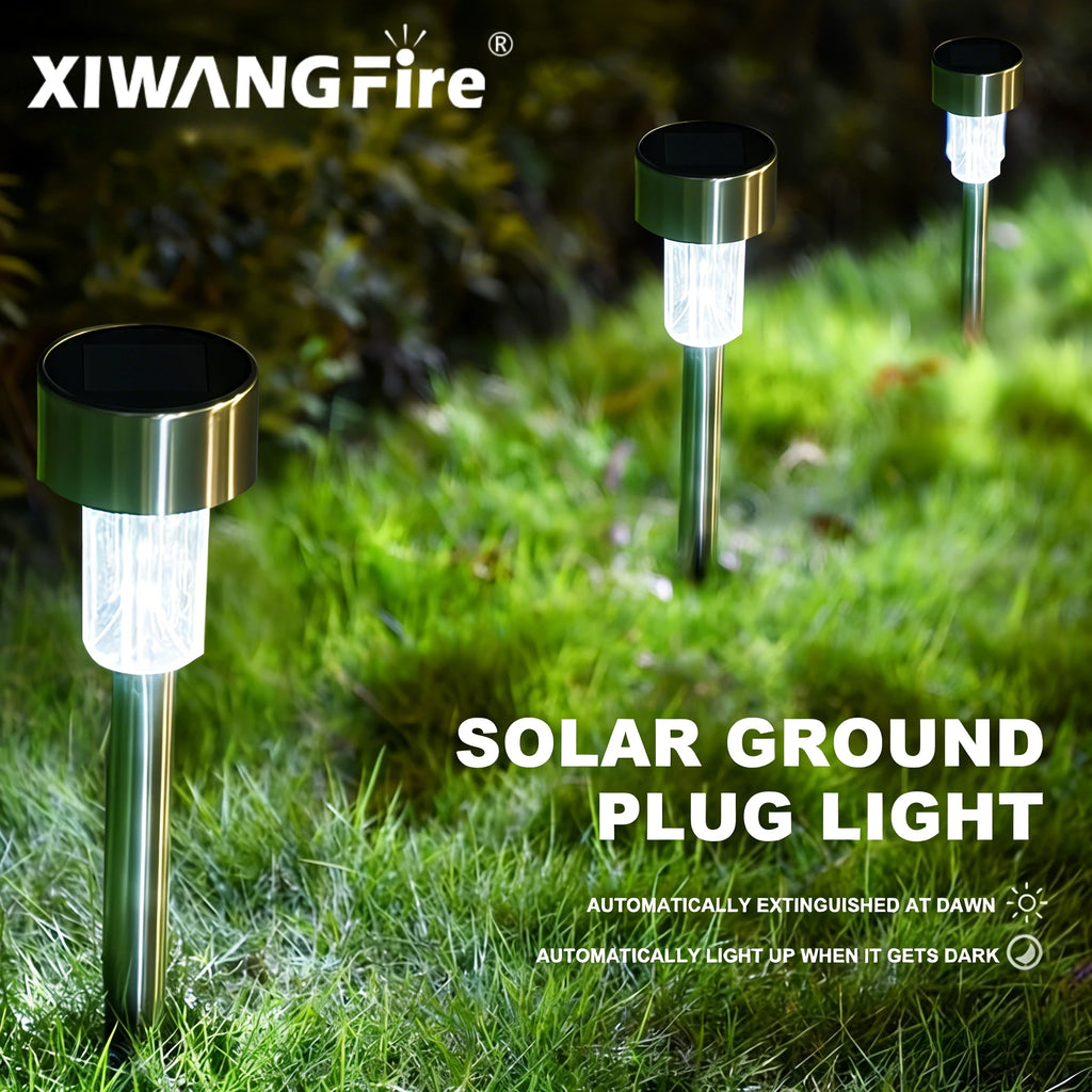 Solar Garden Light Outdoor Powered Lamp Waterproof Landscape Lantern Zpaxo
