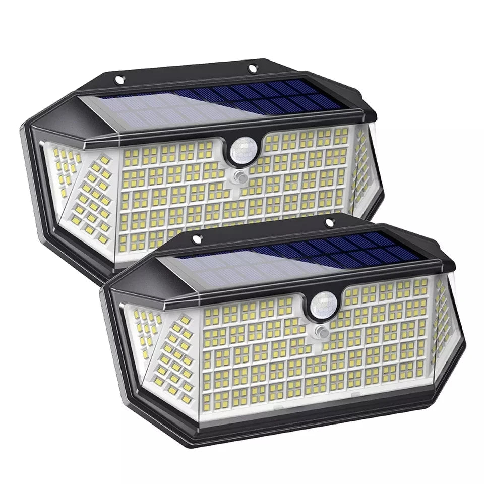 Outdoor Solar Led Ligh Motion Detection Waterproof Lamp 3 Mode Zpaxo 2PCS-226LED