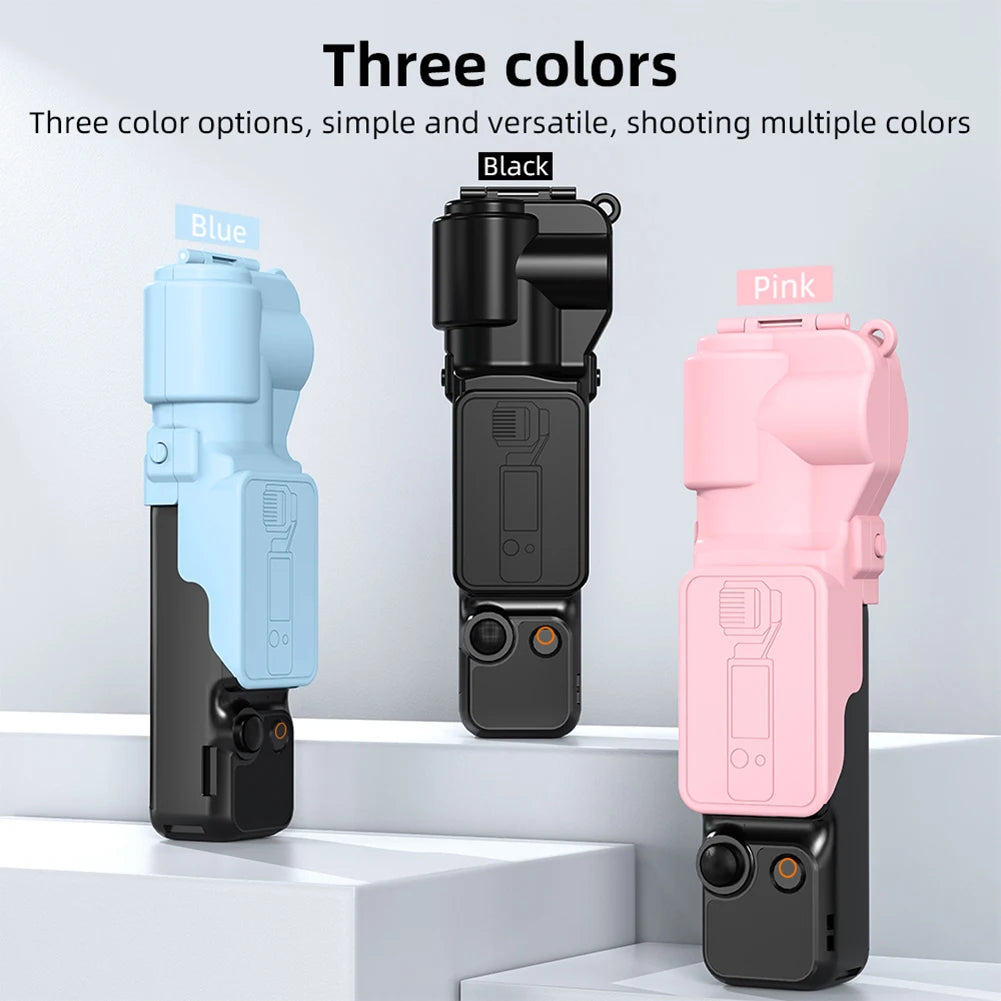 For DJI Pocket 3 Camera Protective Cover Anti-Scratch Hard Lens Cap Case Lens Cap Protect Shell Outdoor Travel Photography Tool Zpaxo