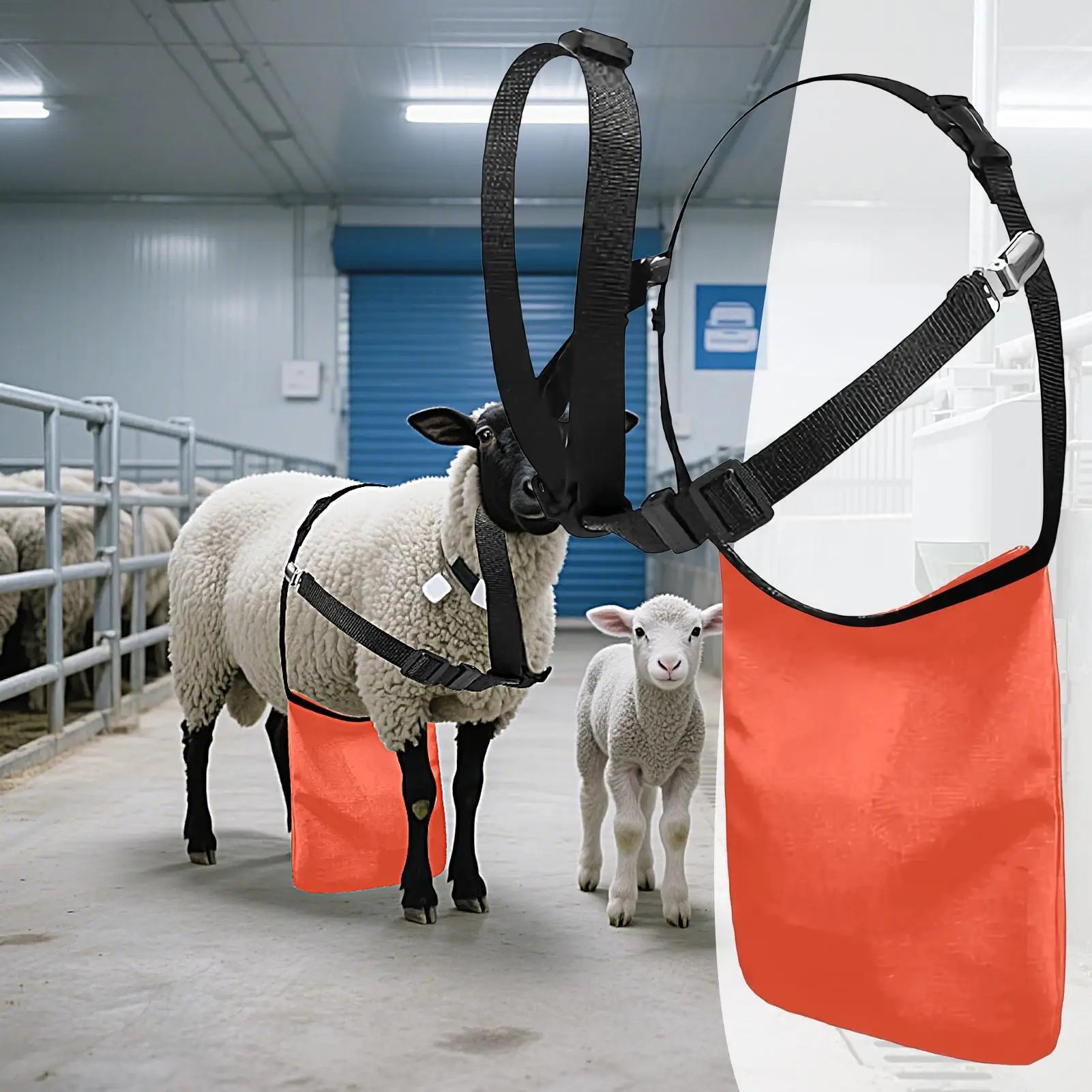 Anti Breeding Apron Sheep Control Goat Skirt Chest Strap Livestock