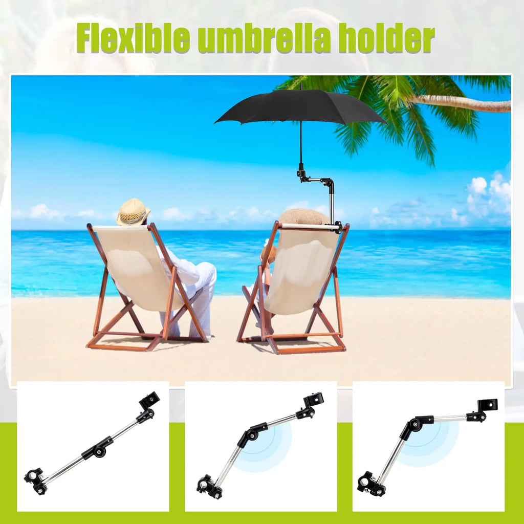 Adjustable Stainless Steel Umbrella Bracket Waterproof Multi-purpose