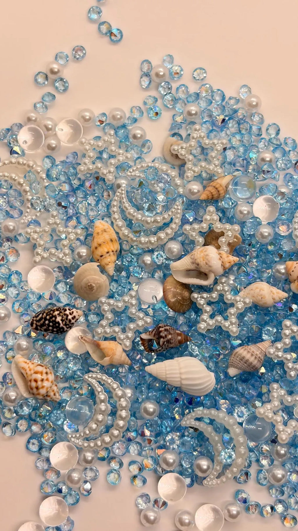 30g Ocean Epoxy Resin Filling – Shells, Starfish & Crabs Decor Resin Craft Filling Zpaxo