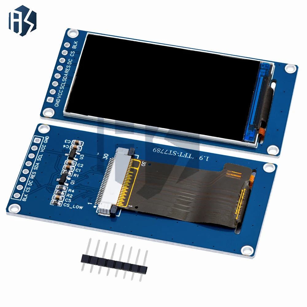 IPS Full Angle TFT Display Screen LCD Module SPI Serial Port Zpaxo
