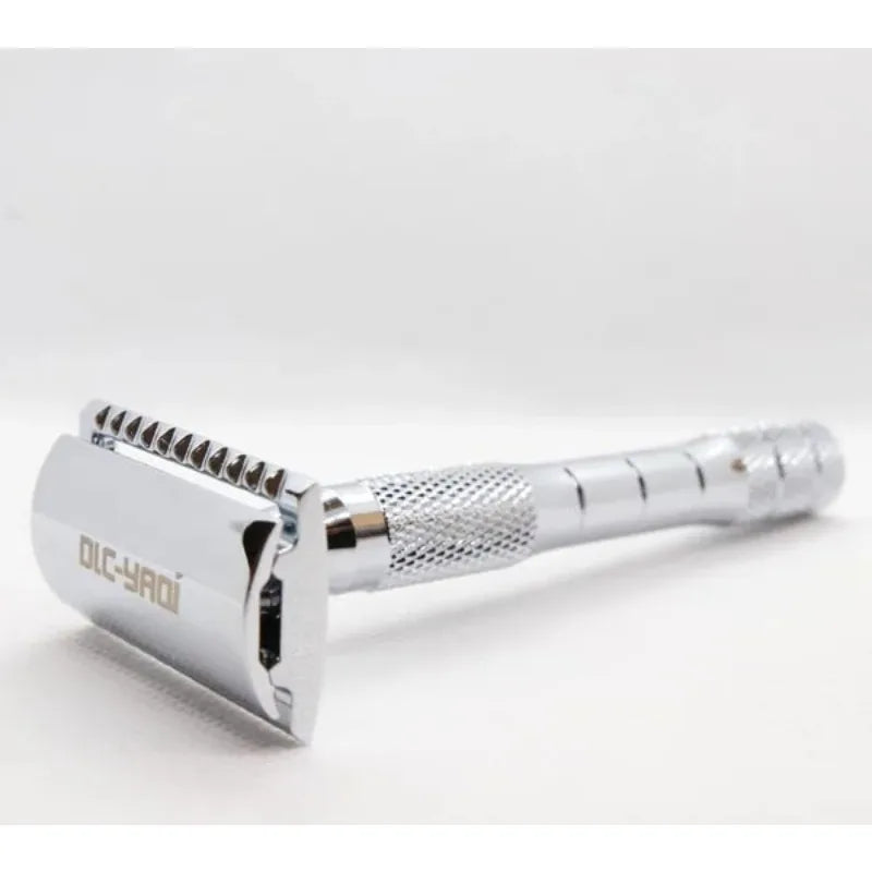 Yaqi Orion Double Edge Safety Razor – Chrome Wet Shave Safety Razor Zpaxo
