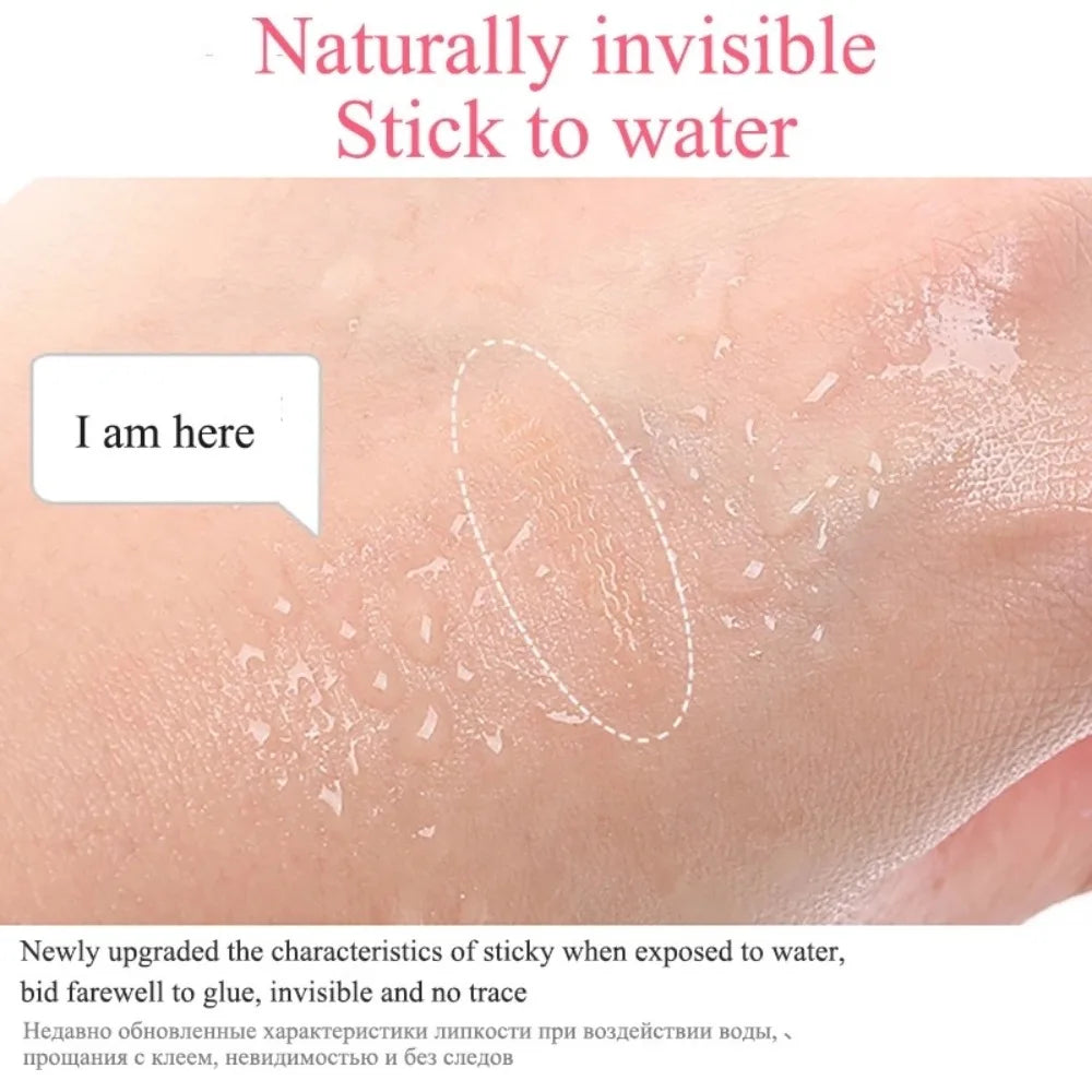 Self Adhesive Lape Double Fold Eyelid Tape Waterproof Eye Makeup Tools Invisible Eyelid Sticker Transparent Zpaxo