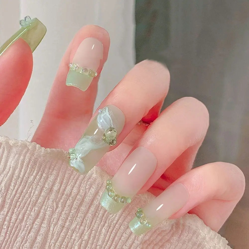 Glass Nail Art Aurora Bubble Beads Mixed 3D Decoration Charms Bead Zpaxo