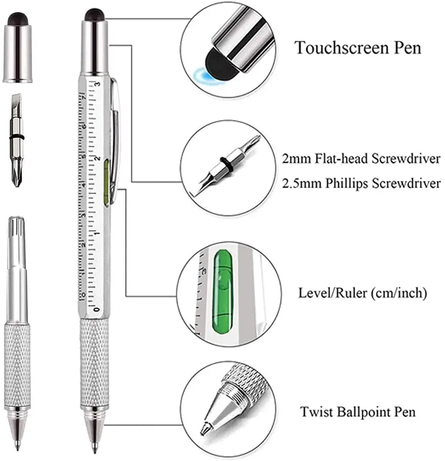 1 Multi-function Ballpoint Pen Touch Screen Stylus Capacitive