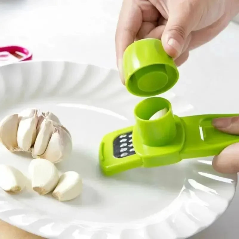 Mini Manual Garlic Press & Grinder – Eco-Friendly Kitchen Tool Garlic Press Zpaxo