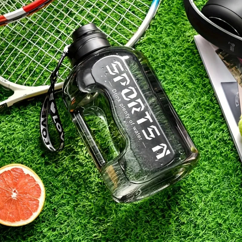 Large Capacity 2 Liter Water Bottle Sports Gym Kettle Camping Travel