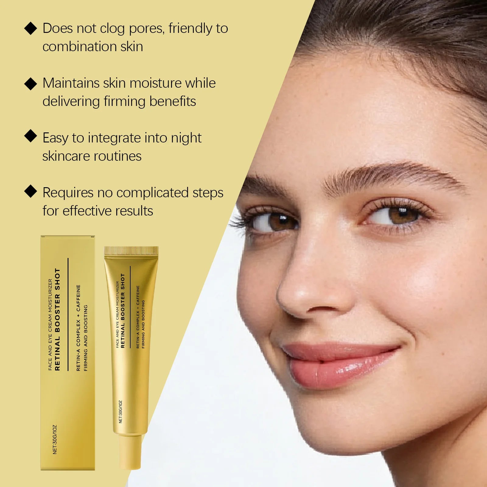 Retinol Face Cream – Dark Spot Fader, Lifting & Skin Barrier Repair Retinol Face Cream Zpaxo