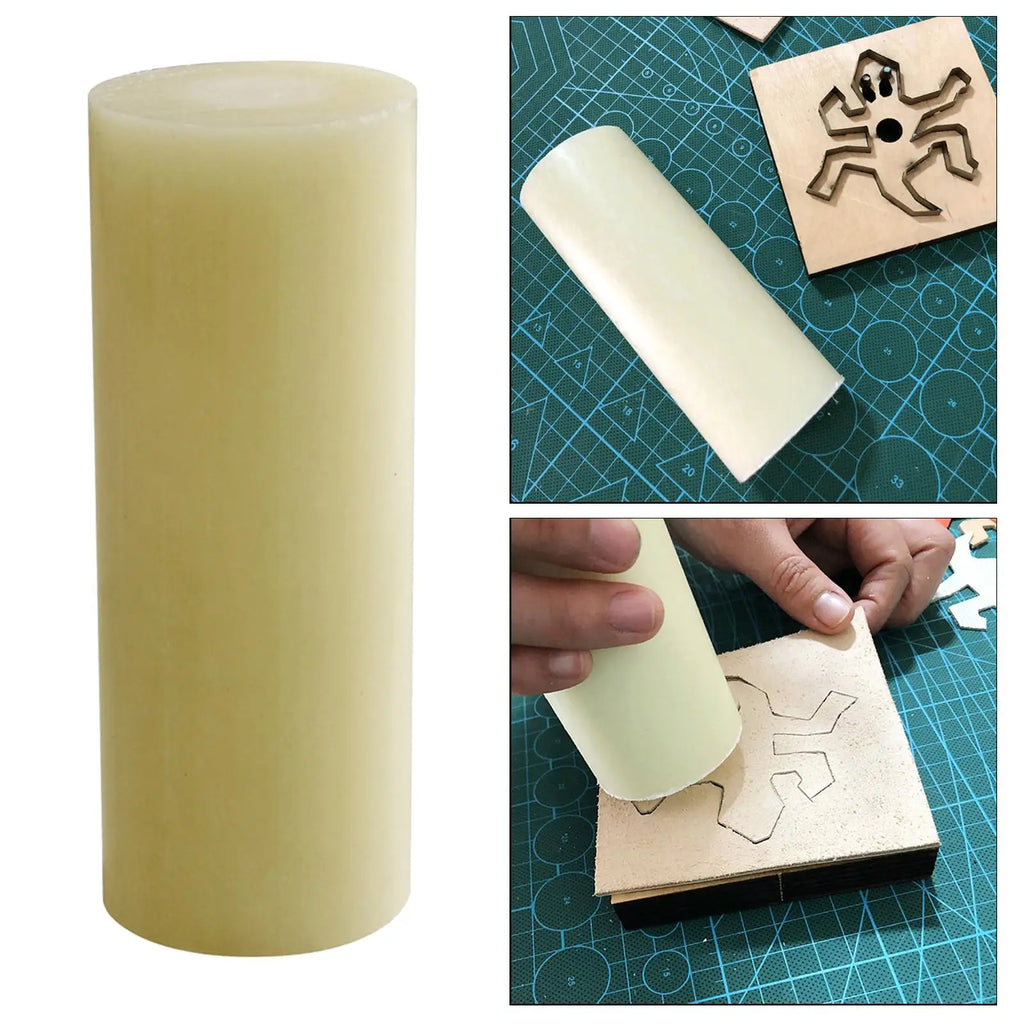 Nylon Stick for Hammering Leather Cutting Die Punching Die Punch Rod Leather Wooden Template DIY Handicraft Tools Zpaxo