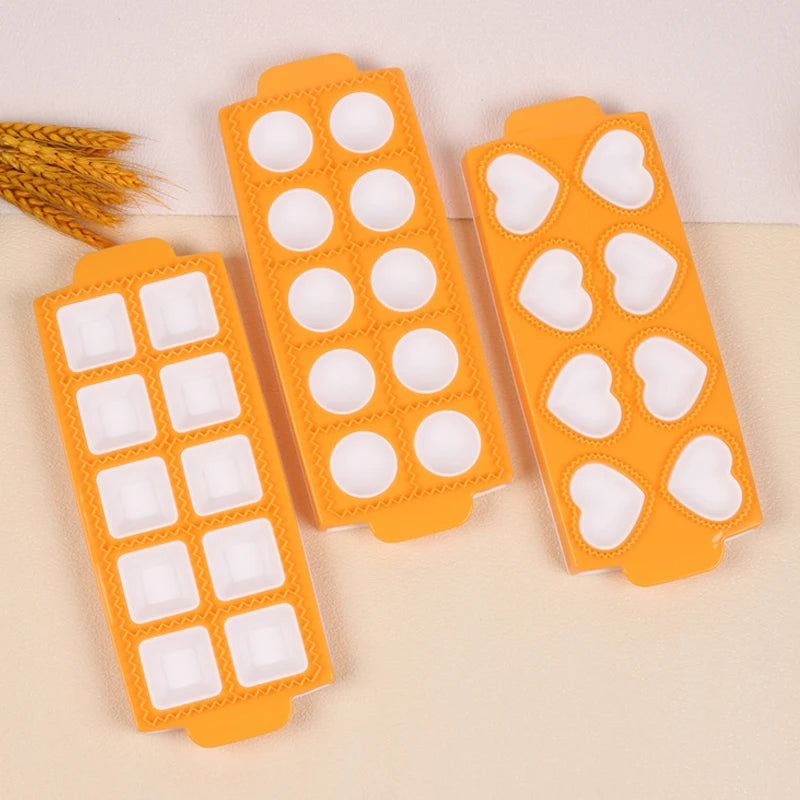 Ravioli Mold Ravioli Maker Plastic Dumplings Mold Heart Round Square Shape Dumplings Maker Kitchen Pastry Tool Zpaxo