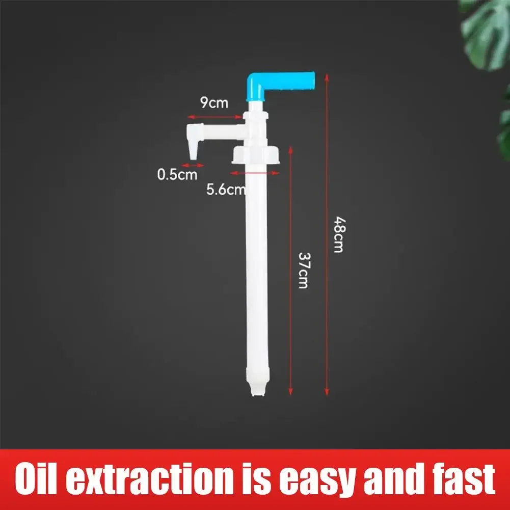 Manual Hand Fuel Transfer Pump with Backflow Prevention Manual Fuel Pump Zpaxo