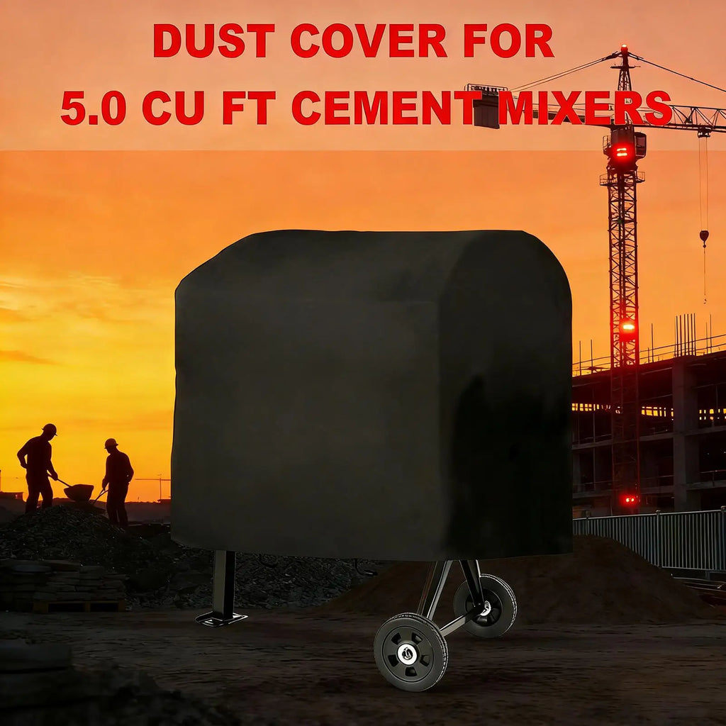 Concrete Mixer Cover Outdoor Waterproof UV Resistant Dustproof Oxford