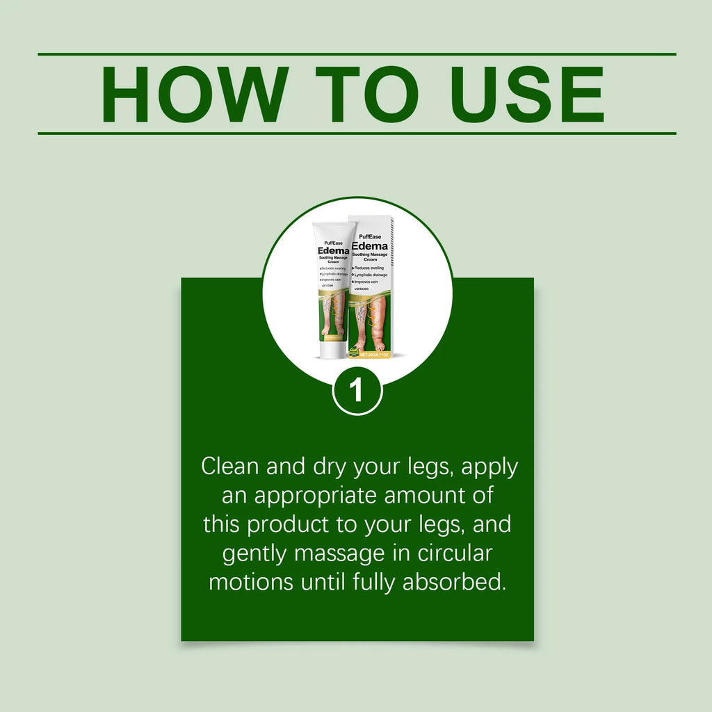 Varicose Vein Ease Paste Spider Leg Soreness Recovery Vasculitis Improve Blood Circulation Hydration Swelling Edema Relief Cream Zpaxo