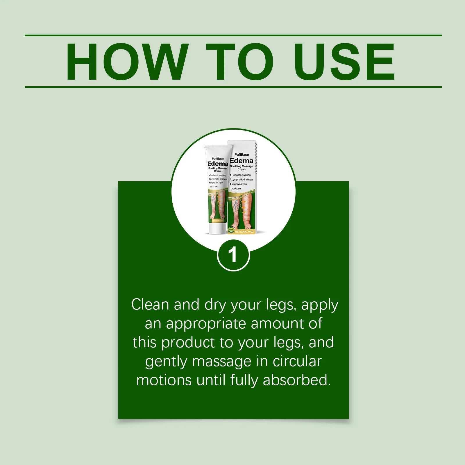 Varicose Vein Ease Paste Spider Leg Soreness Recovery Vasculitis Improve Blood Circulation Hydration Swelling Edema Relief Cream Zpaxo