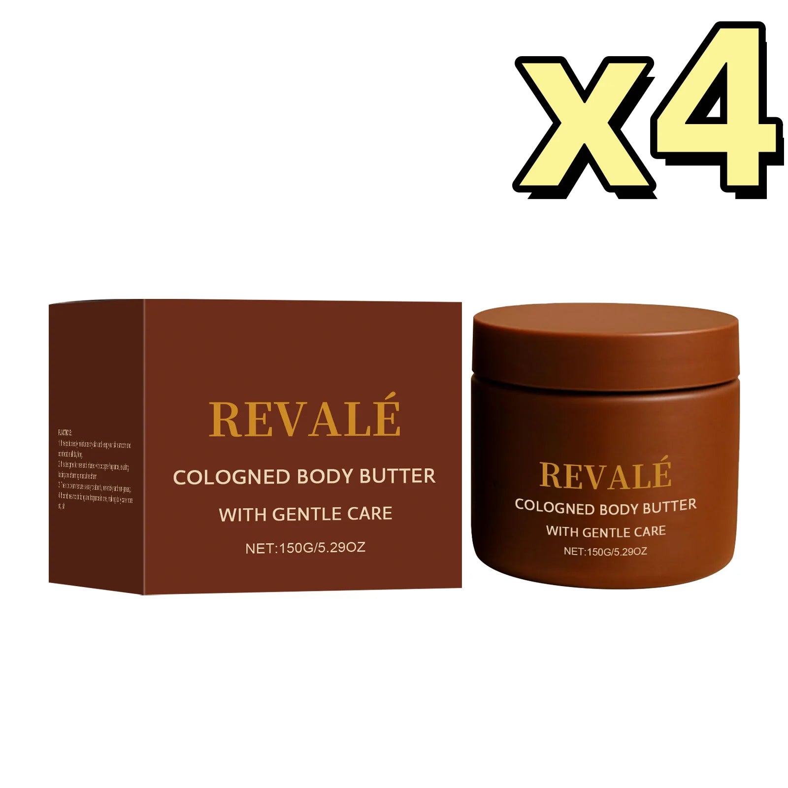 Sandalwood Men's Body Cream – Non-Greasy Moisturizer 150g Men's Body Moisturizer Zpaxo 150g Boxed X 4PCS
