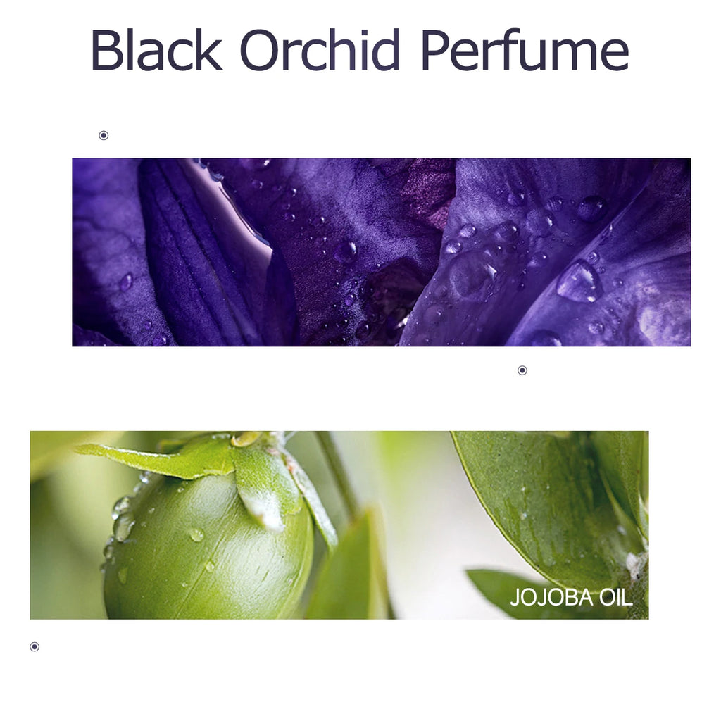 Black Orchid Essential Oil Refreshing Aroma Suitable Body Massage Zpaxo