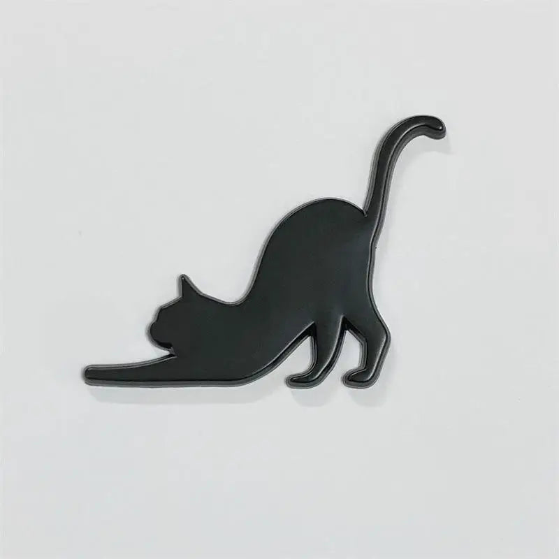 Cute 3D Metal Cat Sticker Personalized Car Emblem Originality Body Zpaxo A12