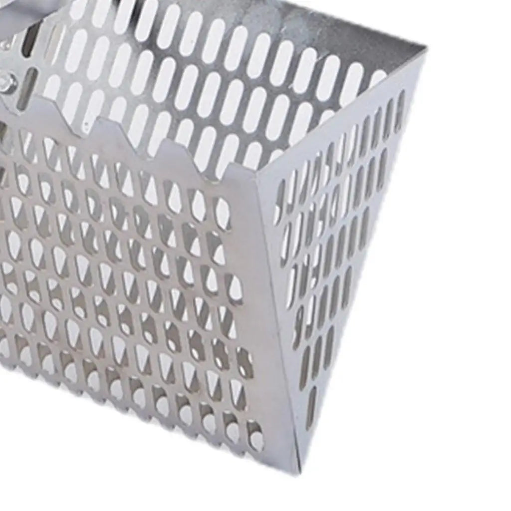 Handheld Sand Sift Rake Beach Mesh Shovel Sea Food Catcher Ergonomic Sharp Teeth Sifter for Gardening Soil Loosening Camping Zpaxo
