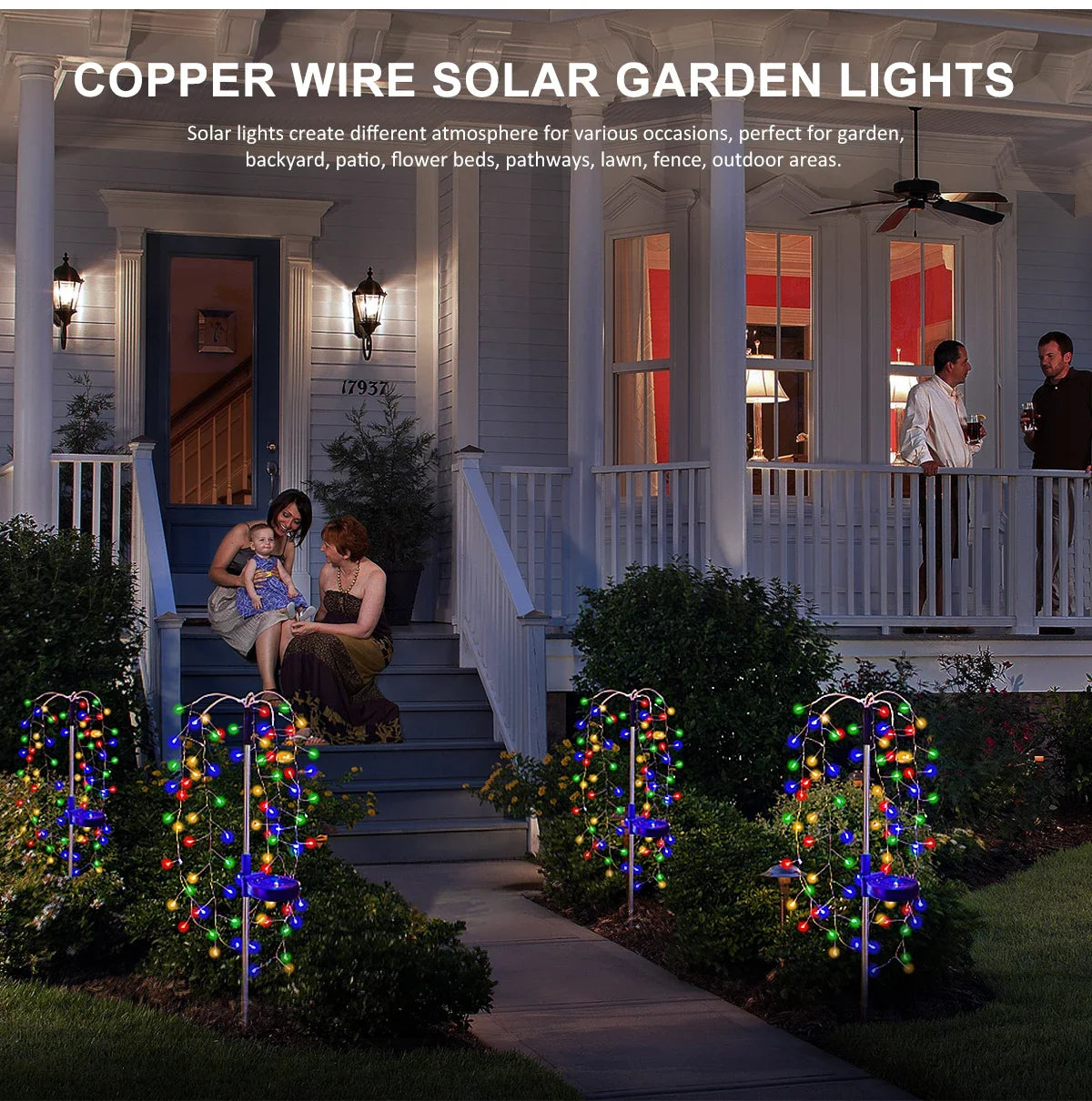 Weeping Willow Solar Garden Light Outdoor Christmas Decoration Design Zpaxo