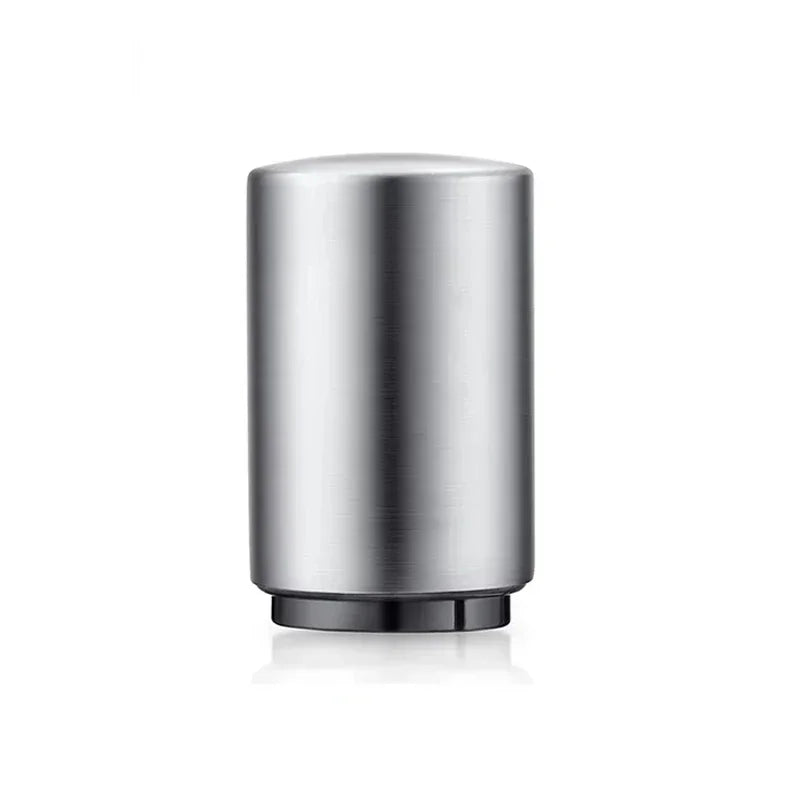 Magnetic Automatic Beer Bottle Can Opener Magnet Stainless Steel Push Down Opener Cool Kitchen Gadgets Accessories Zpaxo 1Pcs