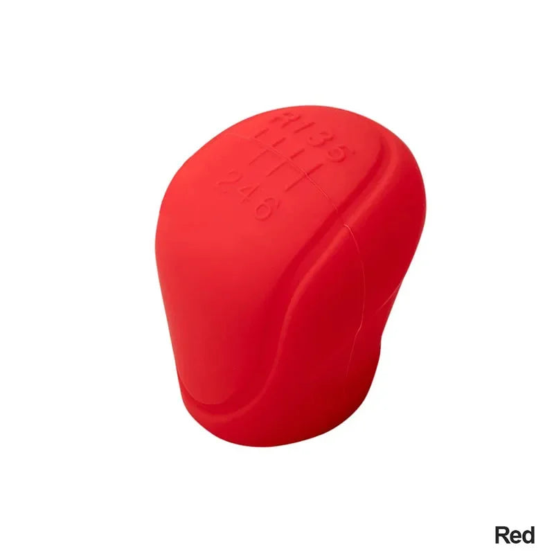 Silicone Gear Shift Knob Cover – Non-Slip 5/6-Speed Grip
