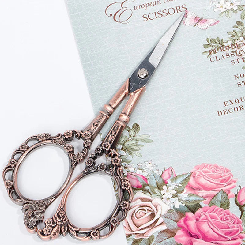 Stainless Steel Nail Scissor Retro Finger Toe Dead Skin Remover