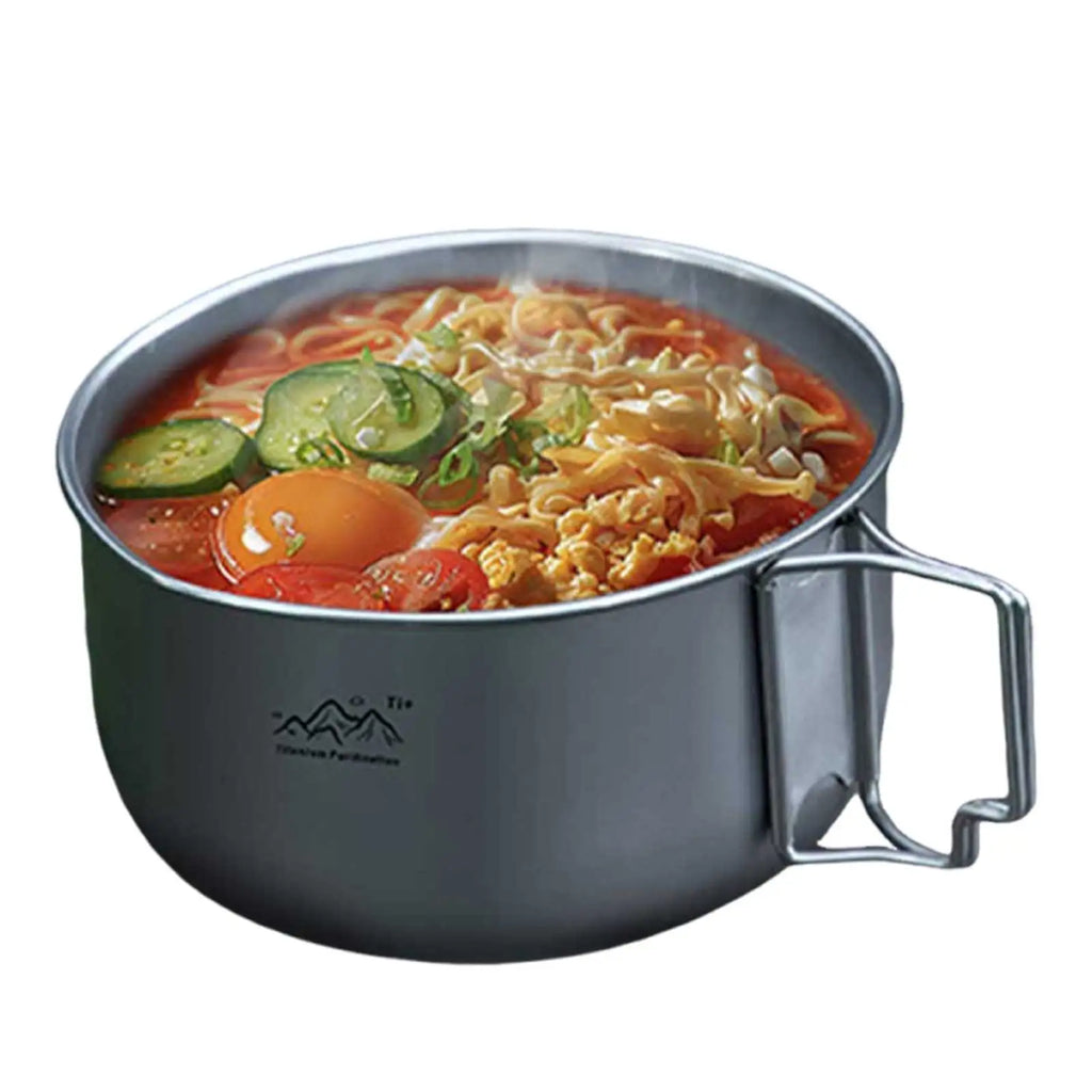 Collapsible Tableware Bowl Multi-functional Portable Alloy Cookware