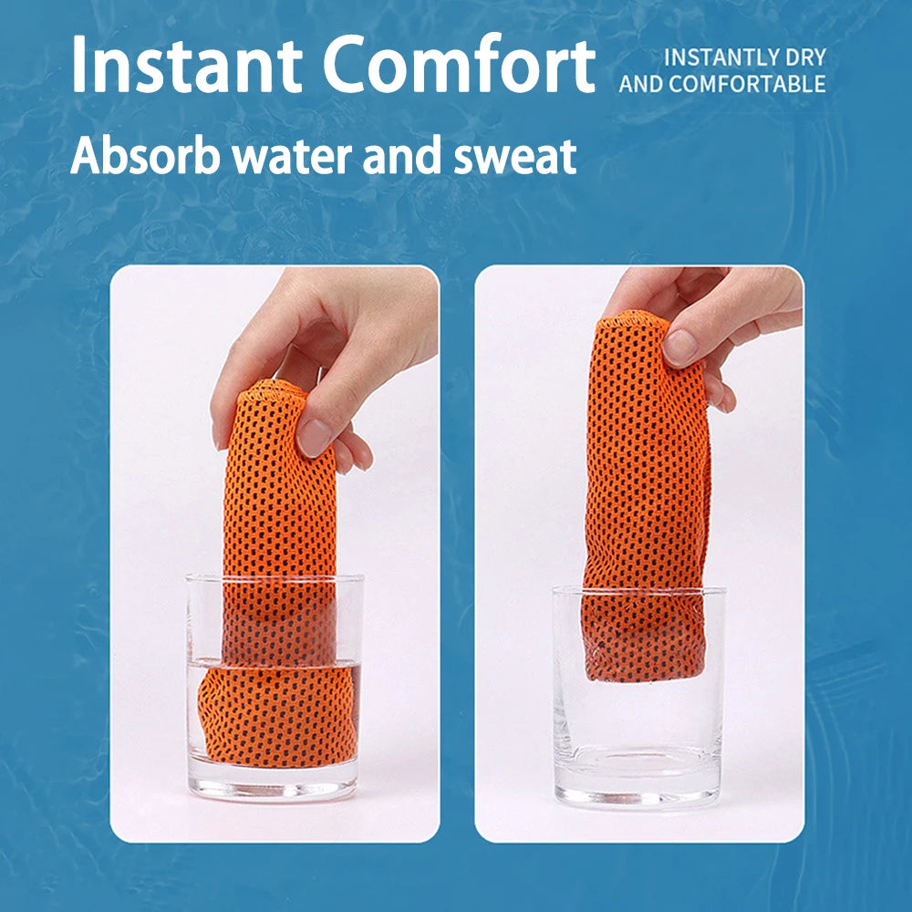 Microfiber Sports Towel – Quick-Dry, Lightweight & Absorbent