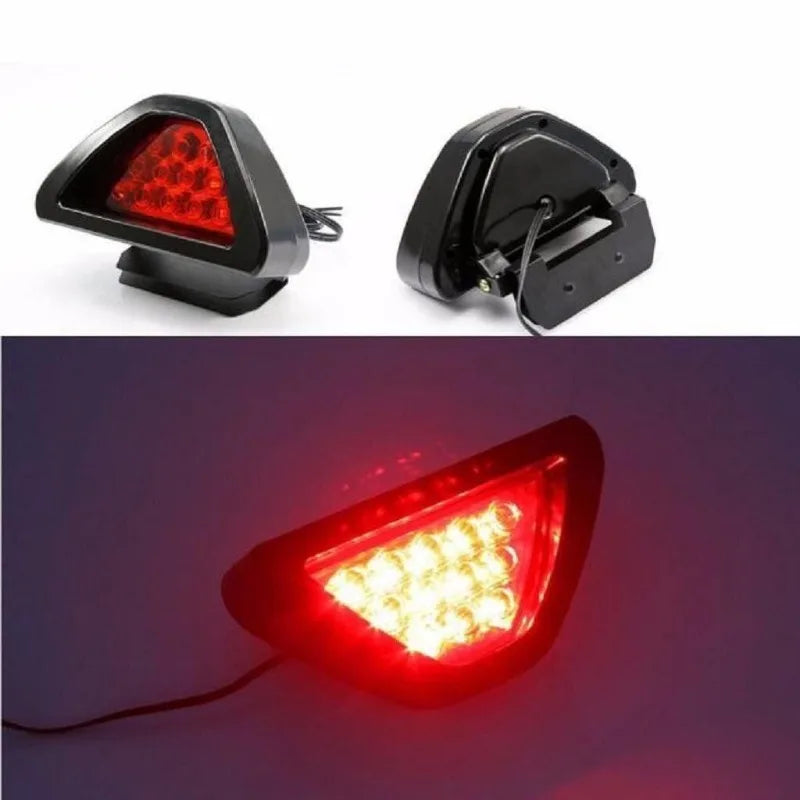 12V LED F1 Triangle Brake Light – Flash Warning Tail Lamp