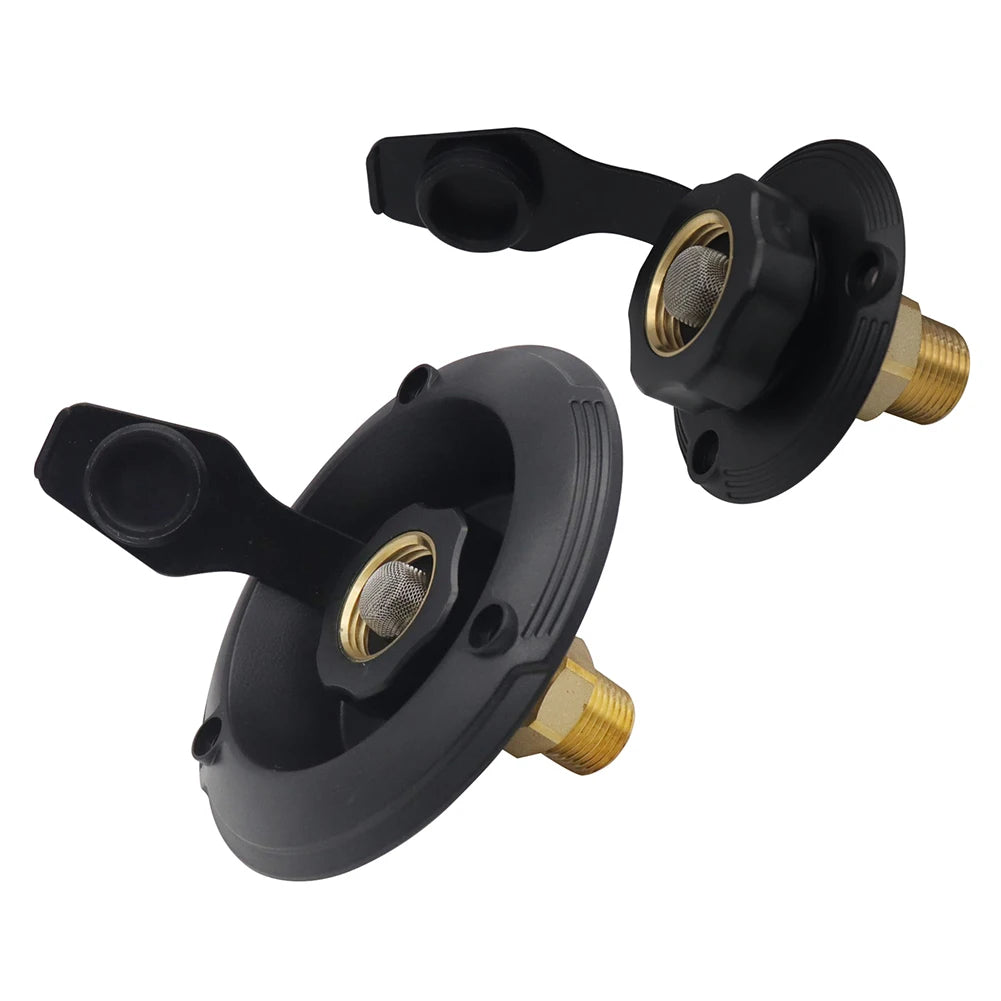 City Water Fill Inlet 3 NH Female 1 NPT Male Motorhome Camper RV