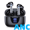 ANC Earphones Bluetooth 5 3 Hybrid 43dB Noise Cancellation Wireless