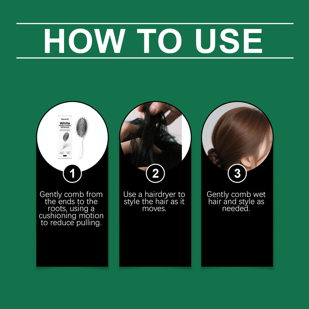 Volumizing Air Cushion Comb – Anti-Static Scalp Massage Hair Brush Hair Brush Comb Zpaxo