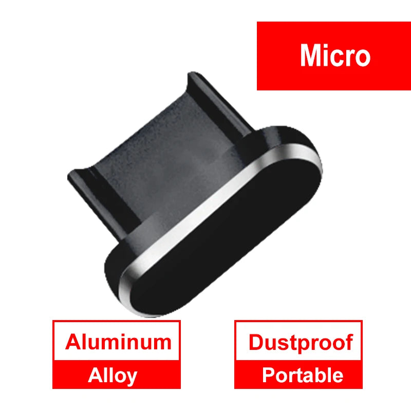 Type C Dust Plug Protects Charging Jack Opening SIM Card Pin Combo For Phone Charging Port Office Home Device Care Port Cover Zpaxo Metal for micro