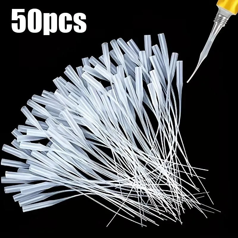 Precision Fine Glue Nozzle Tips – Adhesive Dispenser Caps 50/300pc