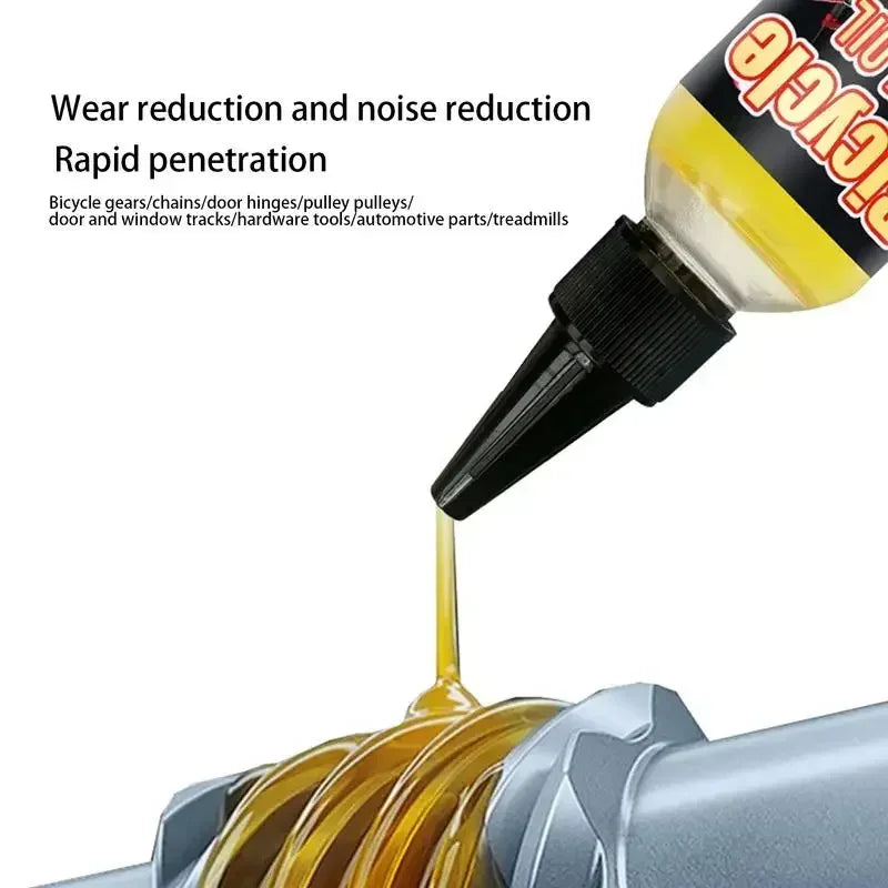 100/300ml motorcycle Bicycle Special Lubricant MTB Road Bike Mountain Bike Dry * Lube Chain Oil for Fork Flywheel Chain Cycling Zpaxo