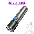 USB Rechargeable UV Flashlight Pet Urine Detection Resin Cured 395nm Zpaxo 1pc