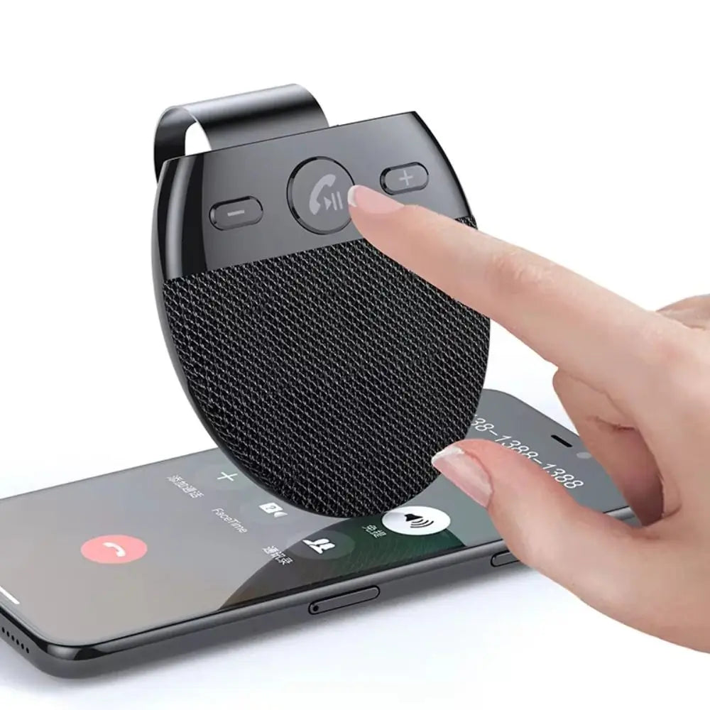 Bluetooth 5 0 Speakerphone Noise Reduction Wireless Multipoint Car Zpaxo