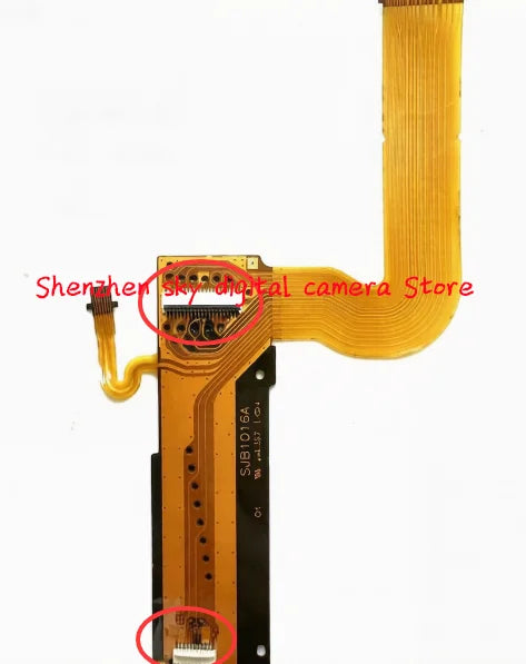 Panasonic GH5 Rear Shell Connects Mainboard FLEX Stock