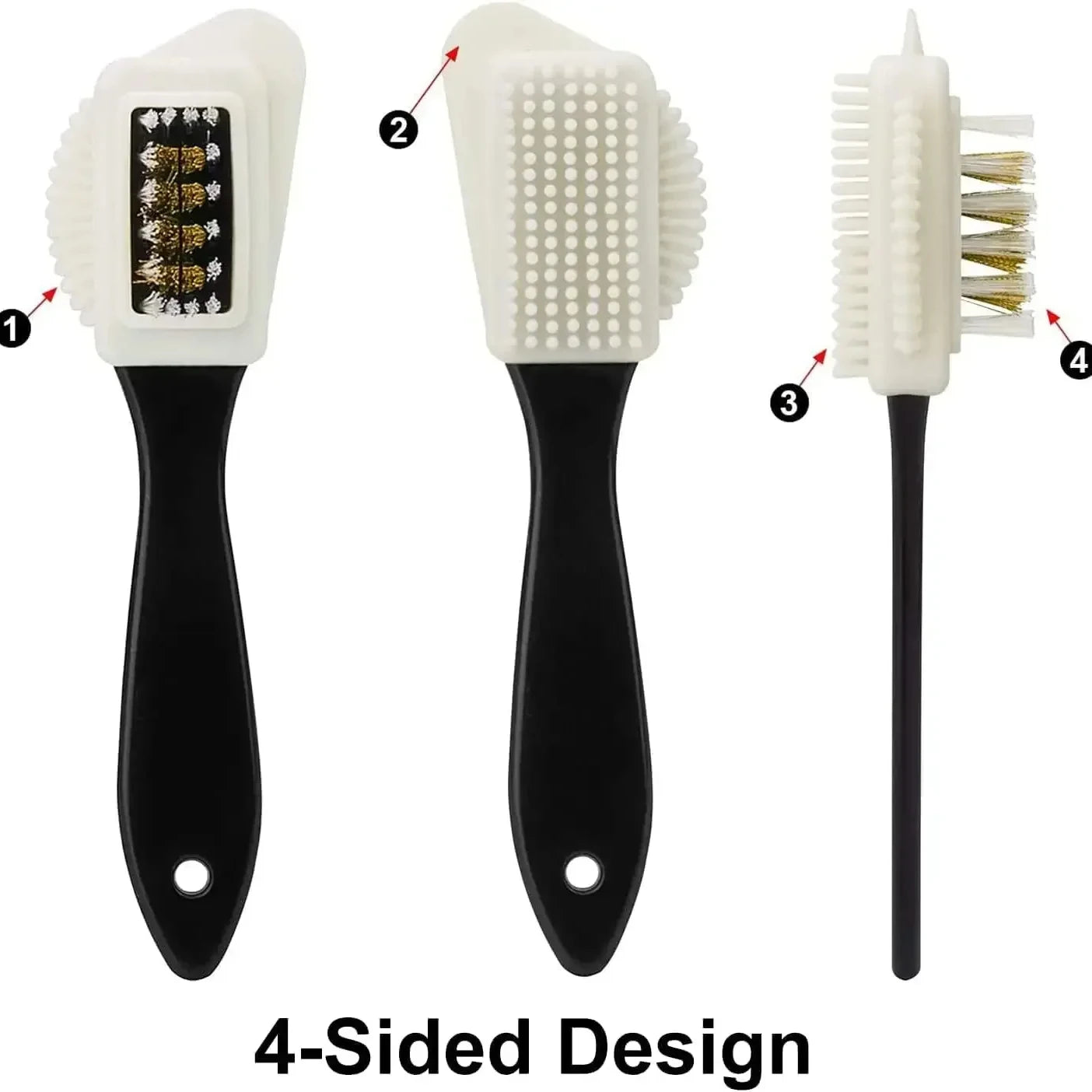 Cleaning Shoe Brush for Suede Nubuck Shoes Stain Dust Shoes Brush Steel Plastic Rubber Boot Household Cleaner Tools Zpaxo