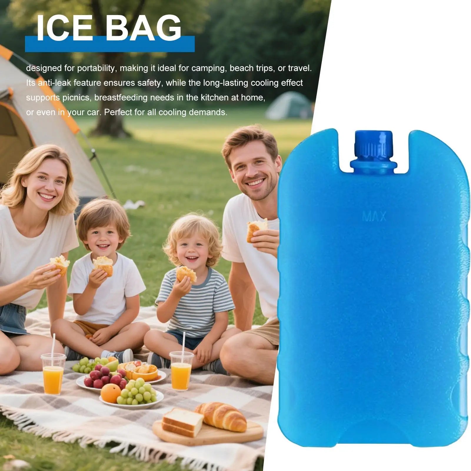 Ice Crystal Box Refrigeration Universal Bag Food Preservation Cold