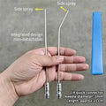 4-Piece High-Pressure Cleaning Nozzle Kit – Stainless Steel Pressure Washer Nozzle Zpaxo 2pcs long