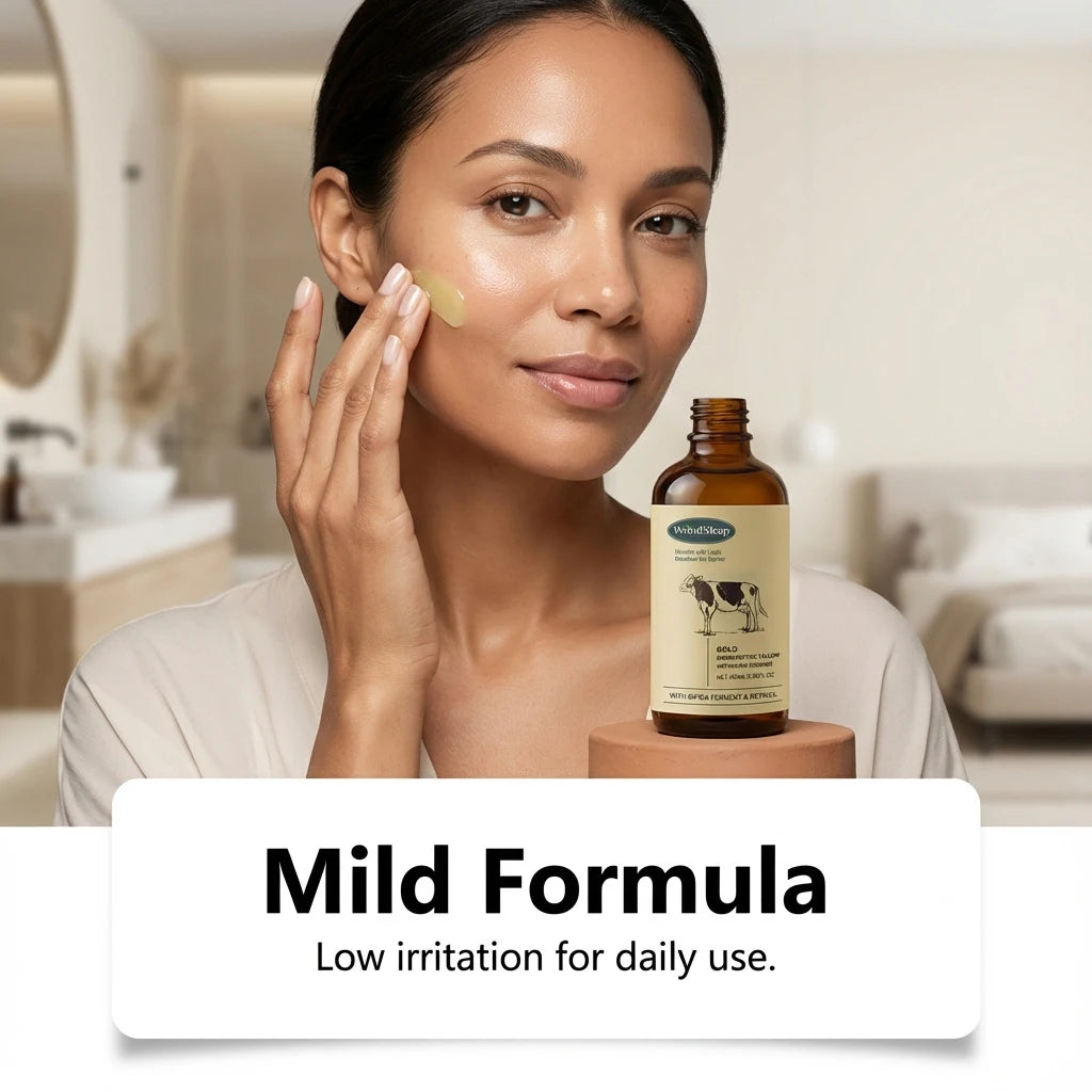 Beef Tallow Firming Serum Retinol Fade Fine Lines Smoothing Brightening Glowing Tighten Anti-aging Moisturizing Facial Serum Zpaxo