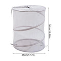 Dirty Laundry Basket Space Saving Foldable Bag Bathroom Bedroom Dorm